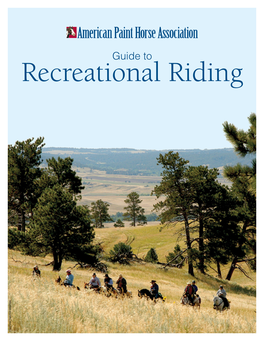 Recreational Riding COURTESY TIMOTHY BRATTEN COURTESY Contents