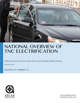 National Overview of TNC Electrification