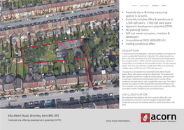 69A Albert Road, Bromley, Kent BR2 9PZ Freehold Site Offering Development Potential (STPP) View More Information