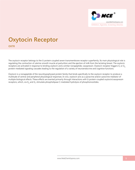 Oxytocin Receptor OXTR
