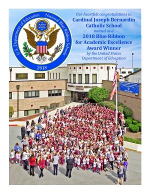 Cardinal Joseph Bernardin Catholic School 2018 Blue Ribbon For