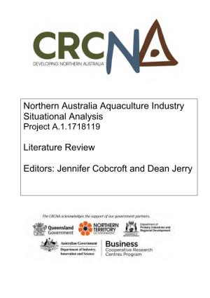 Northern Australia Aquaculture Industry Situational Analysis Project A.1.1718119