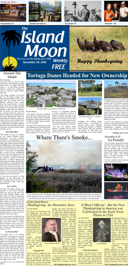 Tortuga Dunes Headed for New Ownership Where There's Smoke