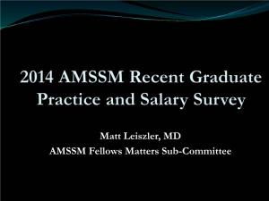 2013 Recent Graduate Practice and Salary Survey