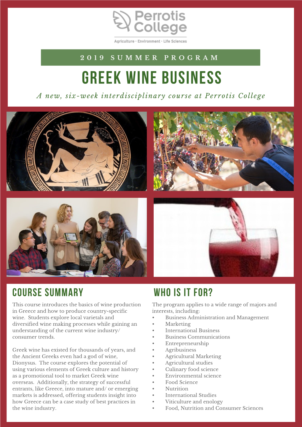 Greek Wine Business