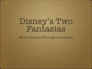Fantasias Music History Through Animation Background