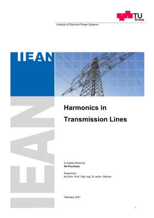 Harmonics in Transmission Lines