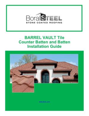 Barrell Vault