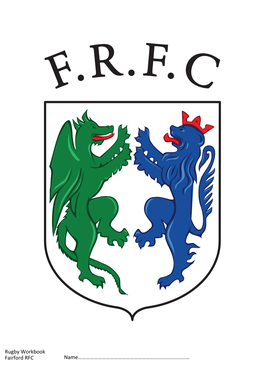 Rugby Workbook Fairford RFC Name………………………………………………………………………… Word Search
