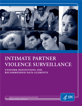Intimate Partner Violence Surveillance: Uniform Definitions