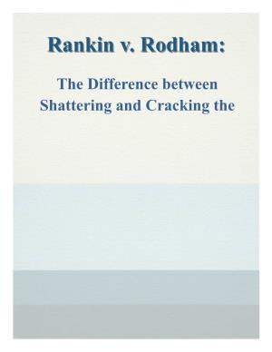 Rankin V. Rodham