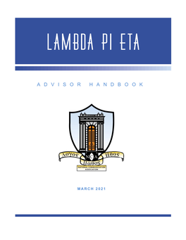 Advisor Handbook