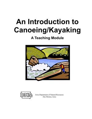 An Introduction to Canoeing/Kayaking a Teaching Module