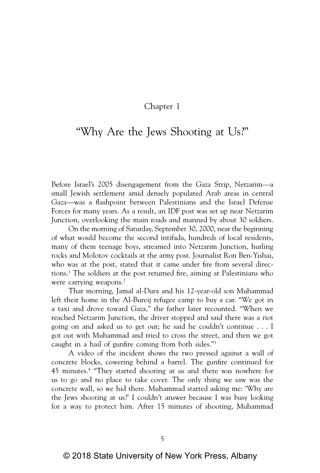 “Why Are the Jews Shooting at Us?”