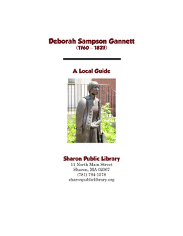 Deborah Sampson Gannett (1760 – 1827)