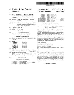 (12) United States Patent (10) Patent No.: US 8,623,335 B2 Waddington (45) Date of Patent: Jan