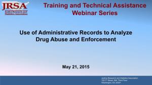 Training and Technical Assistance Webinar Series