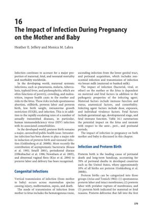 The Impact of Infection During Pregnancy on the Mother and Baby