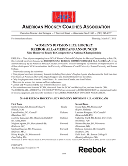 American Hockey Coaches Association