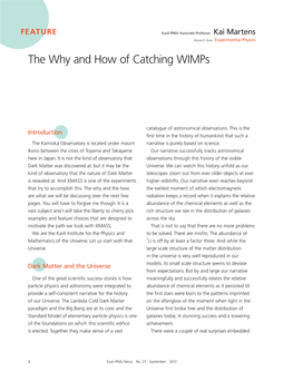 The Why and How of Catching Wimps