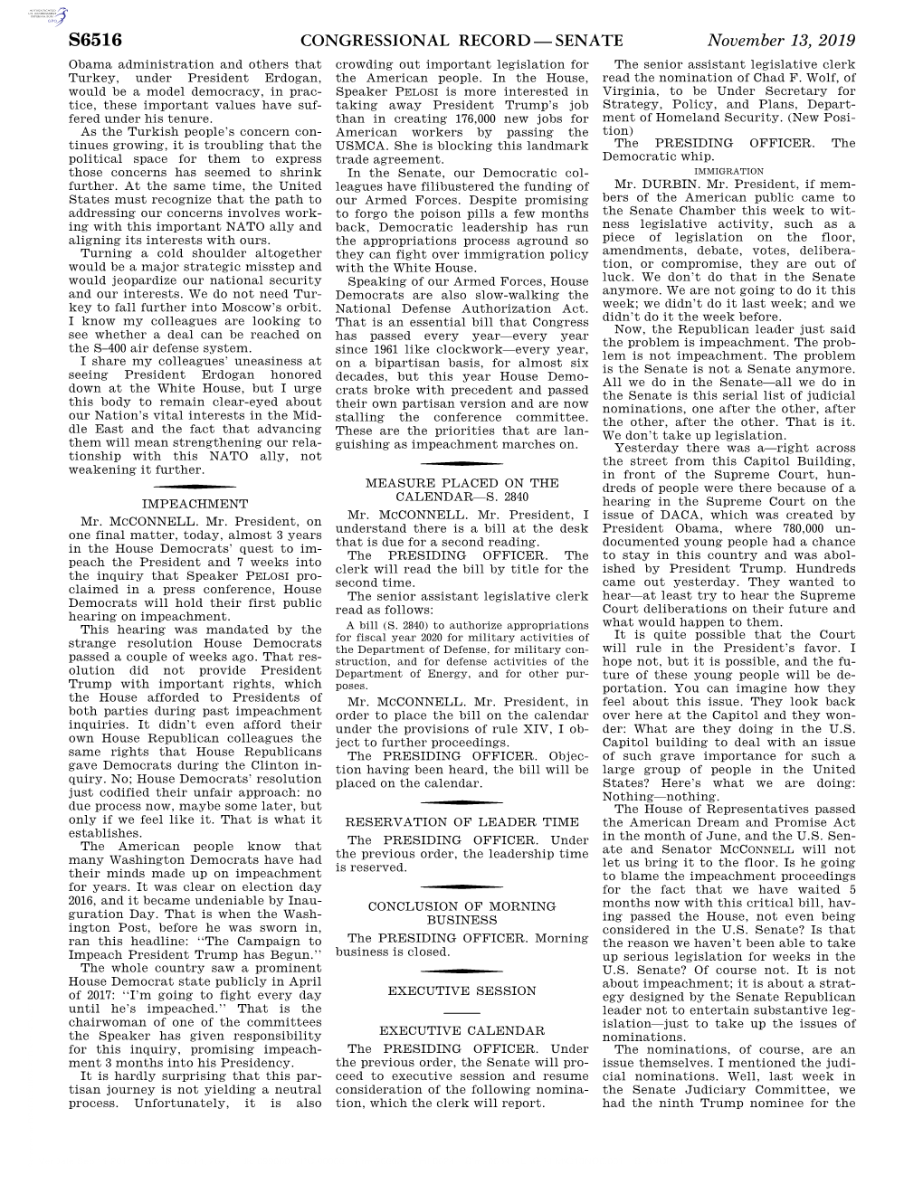 Congressional Record—Senate S6516