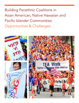 Building Panethnic Coalitions in Asian American, Native Hawaiian And