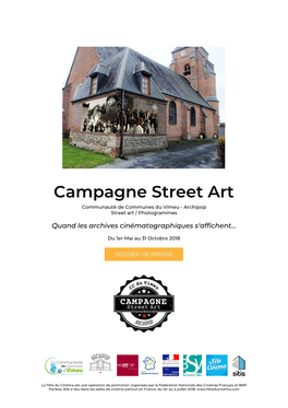 Campagne Street Art Communauté De Communes Du Vimeu - Archipop Street Art / Photogrammes