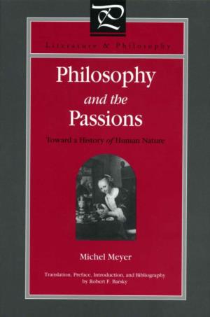 Philosophy and the Passions Literature and Philosophy