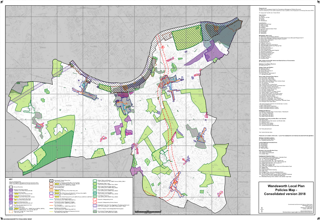 Wandsworth Policies Map Lo