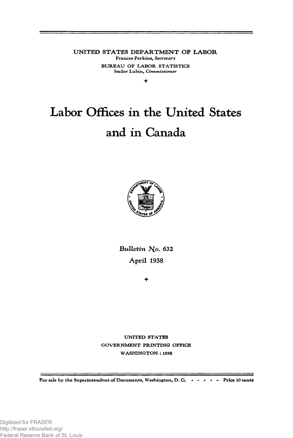 Labor Offices in the United States and Canada