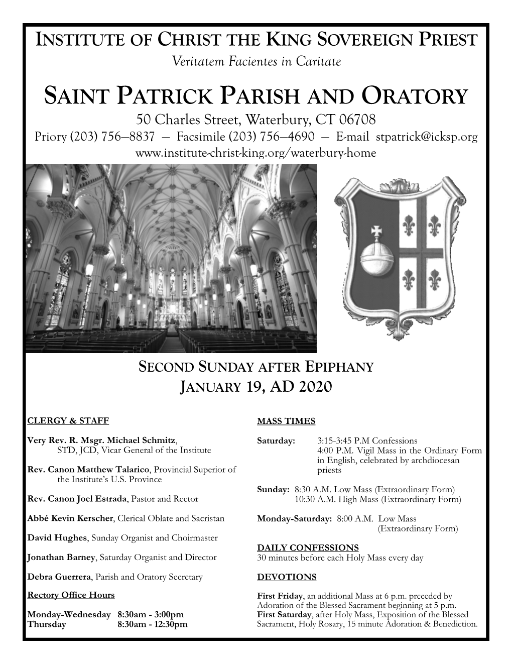 Saint Patrick Parish and Oratory