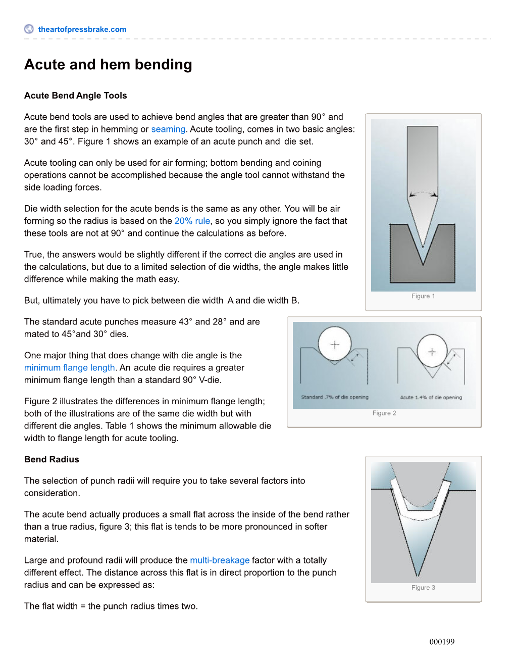 Acute and Hem Bending