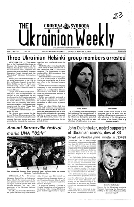 The Ukrainian Weekly 1979, No.33