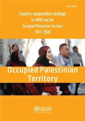 For WHO and the Occupied Palestinian Territory 2017–2020