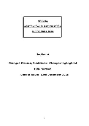 Changes Highlighted Final Version Date of Issue: 23Rd December 2015