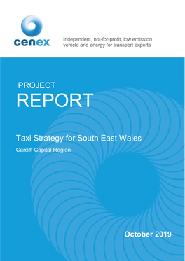 PROJECT Taxi Strategy for South East Wales