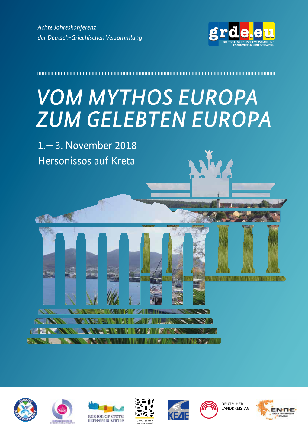 Vom Mythos Europa Zum Gelebten Europa 1.— 3