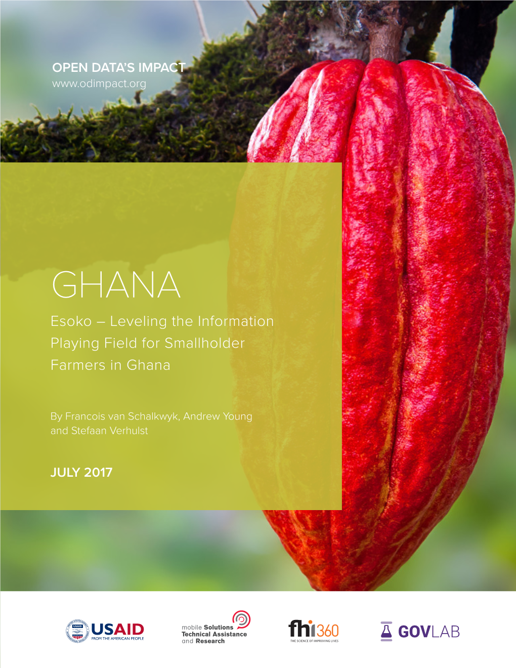 Esoko – Leveling the Information Playing Field for Smallholder Farmers in Ghana