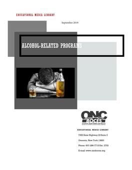 Alcohol Related Resources