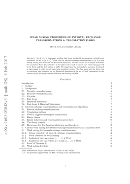 Weak Mixing Properties of Interval Exchange Transformations & Translation Flows