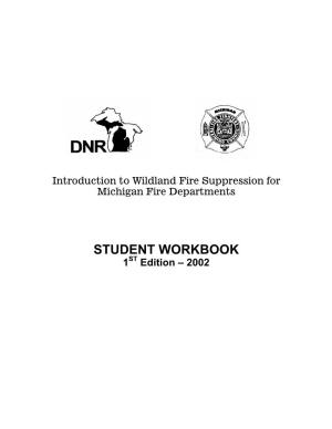 Introduction to Wildland Fire Suppression for Michigan Fire Departments