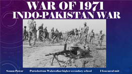 Indo-Pakistan War