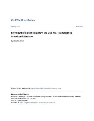From Battlefields Rising: How the Civil War Transformed American