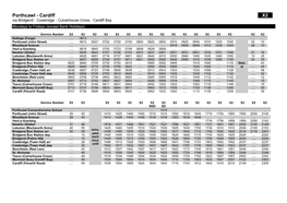 Porthcawl - Cardiff X2 Via Bridgend - Cowbridge - Culverhouse Cross - Cardiff Bay