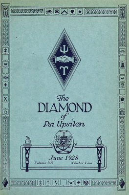The Diamond of Psi Upsilon June 1928