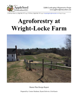 Agroforestry at Wright-Locke Farm