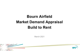 Bourn Airfield Market Demand Appraisal Build to Rent