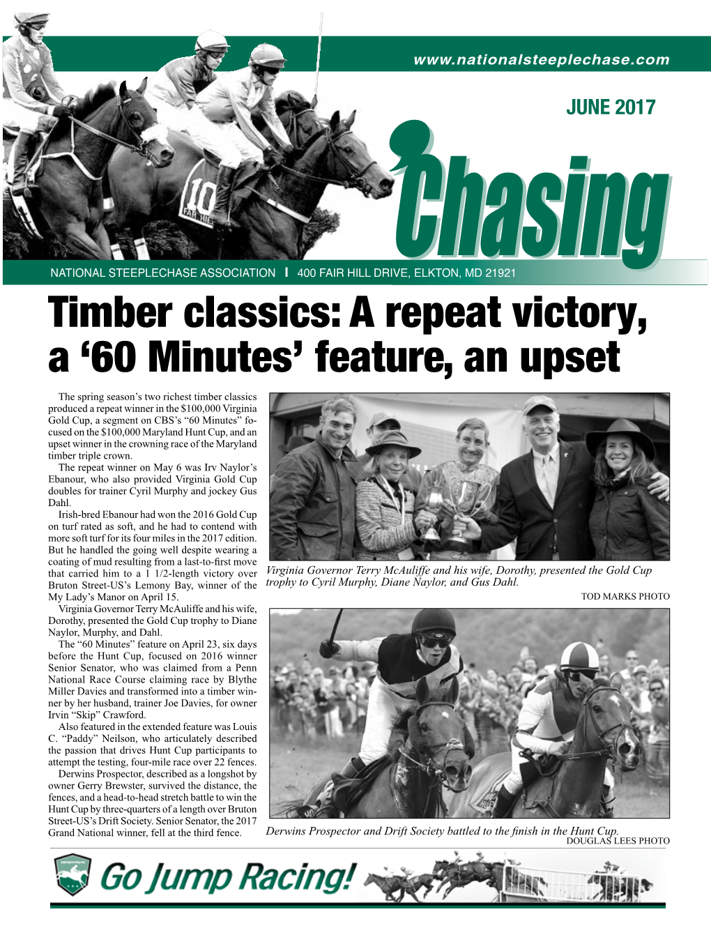 Timber Classics: a Repeat Victory, a ‘60 Minutes’ Feature, an Upset