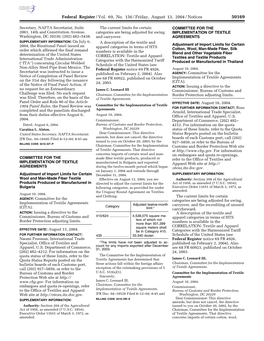 Federal Register/Vol. 69, No. 156/Friday, August 13, 2004/Notices