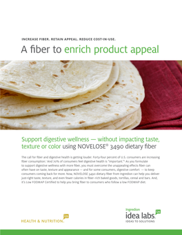 A Fiber to Enrich Product Appeal